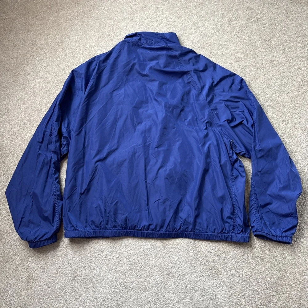 Vintage 90s Polo Sport Ralph Lauren Jacket Men's XL Blue‎ Full Zip Embroidered